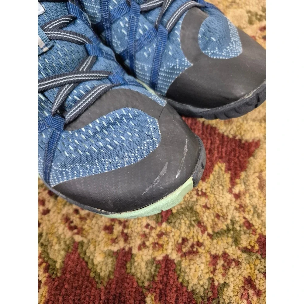 Merrell Trail Glove 4 Women's Blue Barefoot Running Shoes Size 8.5